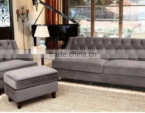 1+2 Seater Sofa Set With Ottaman for Sale XYN2052