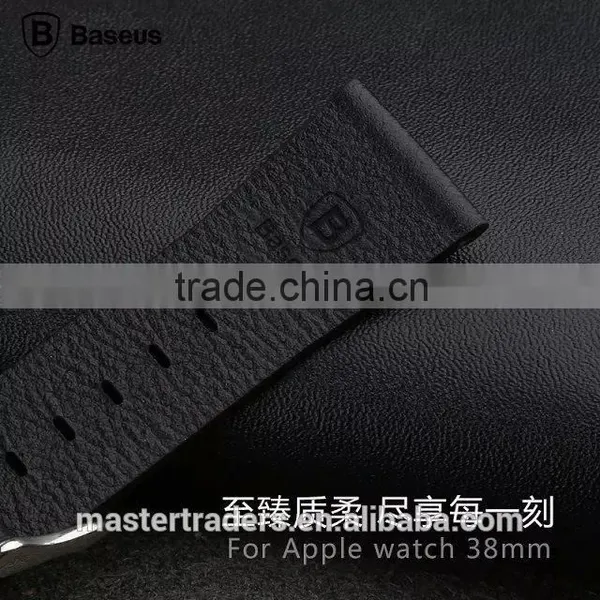 BASEUS Classic Buckle 42MM Genuine Leather Watch Band Wrist Strap For Apple Watch MT-3486 photo-5