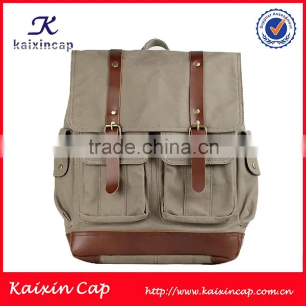 High Quality Backpack/promotional Canvas Backpacks/custom Backpack photo-2