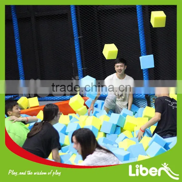 With Spider Tower Blue Color Safe High Quality Big Commercial Trampoline For Adults Indoor Trampoline Park photo-6