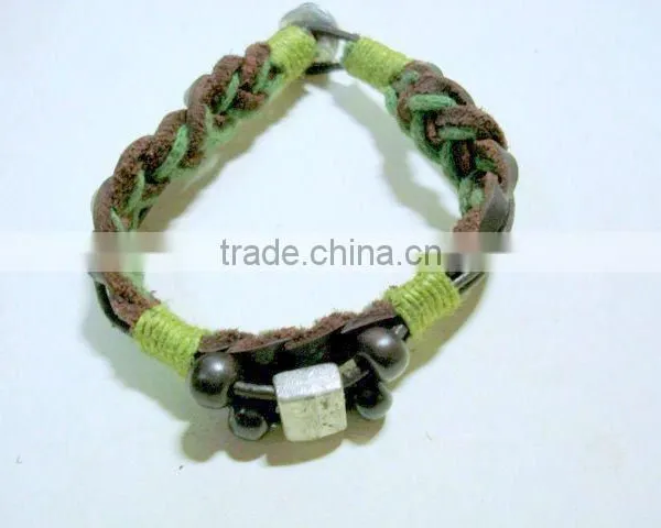 Leather Bracelets & Bangles