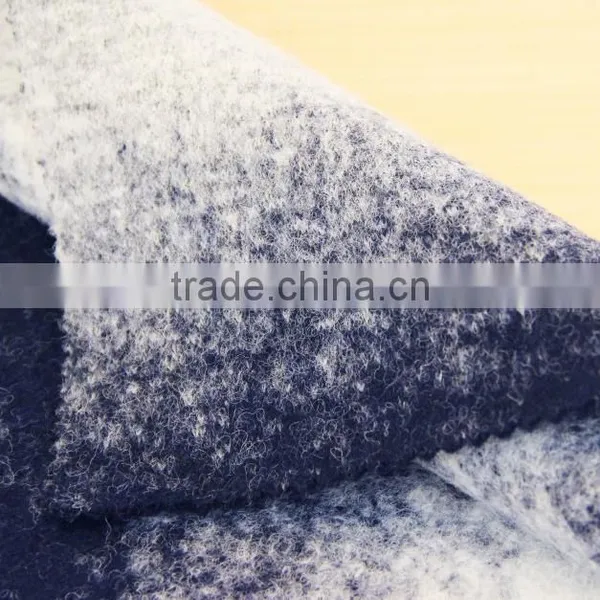 Gradual Change Knitted Jacquard Wool Fabric for Coat photo-3