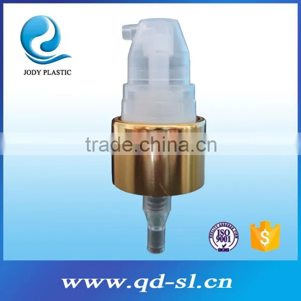 China Supplier Cosmetic Packing Gold and Silver Aluminum Lid Cream Pump photo-2