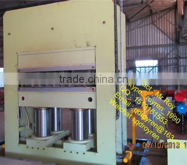 Rubber Tile Making Machine Rubber Tile Press Qingdao photo-2