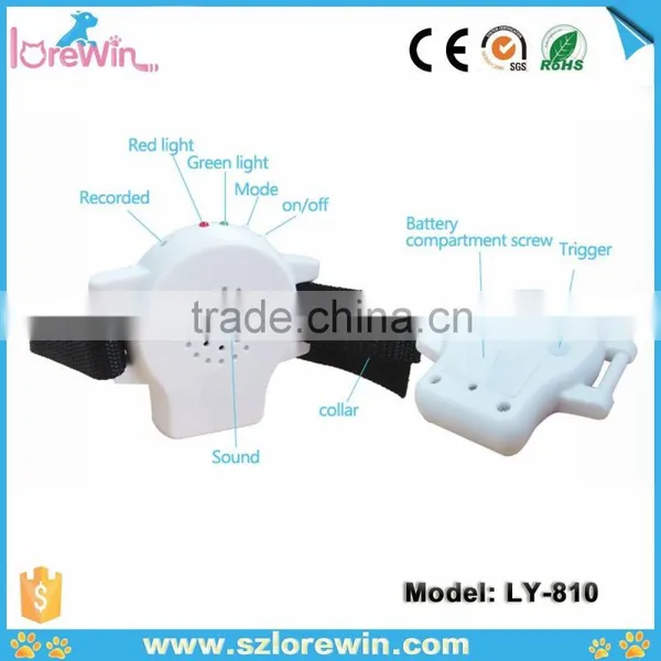 LoreWin LY-810 Recording Voice Dog Collar No Bark Ultrasonic Dog Collar photo-4
