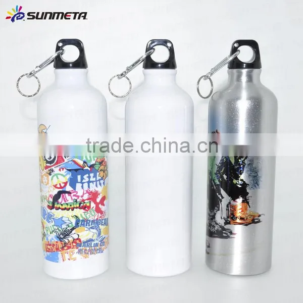 750ml Sublimation Silver and White Aluminium Sport Water Bottle Quality Choice Most Popular photo-2