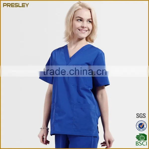 Scrubs Tops New Fashion Hospital Uniform for Doctor Men's Scrub Set/Medical Uniform for Men Doctor photo-3