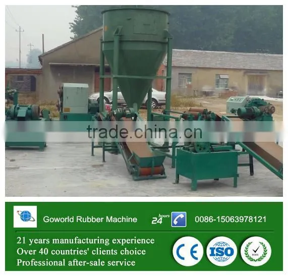 Tire Fiber Separator Machine / Waste Tyre Recycling Machine photo-6