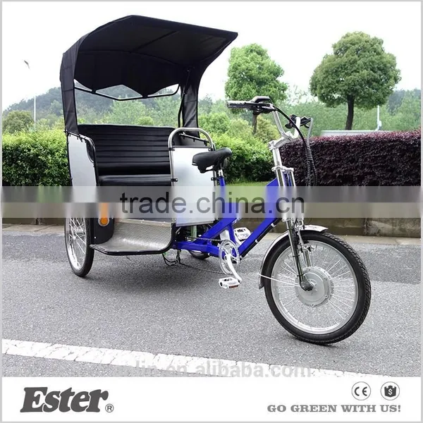 ESTER Pedicab Advertising Rickshaws With Chilwee Battery
