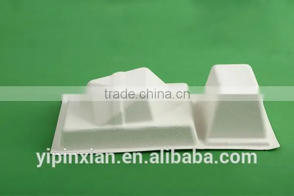 Professional Customized Biodegradable Clamshell Cosmetic Blister Packaging With Bagasse photo-5