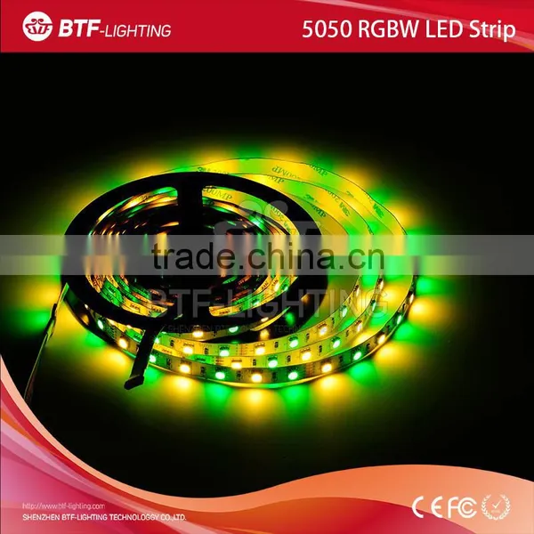 5m 60leds/m 5050 Rgbw Led Strip RGB+Warm White Strip Non-waterproof IP30 White PCB DC12V SMD 5050 Mixed Color photo-5