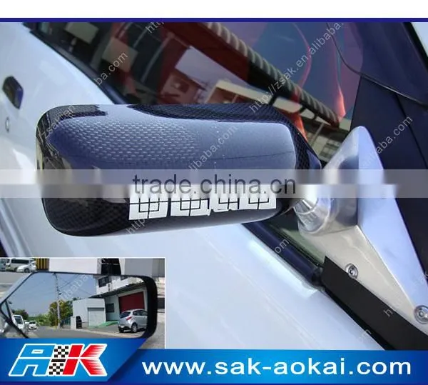 New Arrival Auto Exterior Parts Carbon Fiber Car Rearview Mirror, Blue Lens Side Mirror