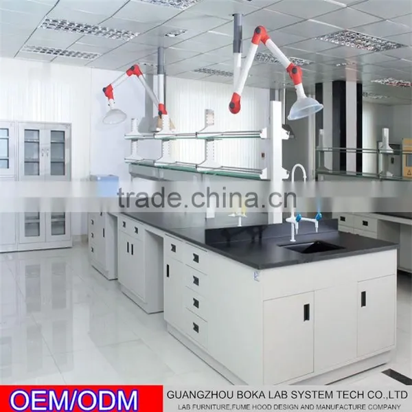 Solid Physichemical Board Material and Laboratory Furniture Type Electrical Work Bench photo-2