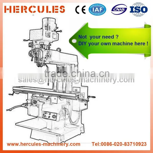 Vertical Milling Machine, Drilling and Milling Machine