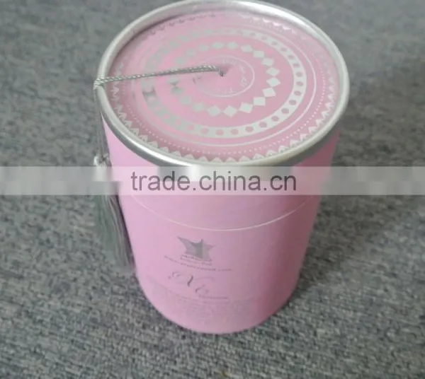 Pink Cosmetic Packaging Paper Core Tube photo-4