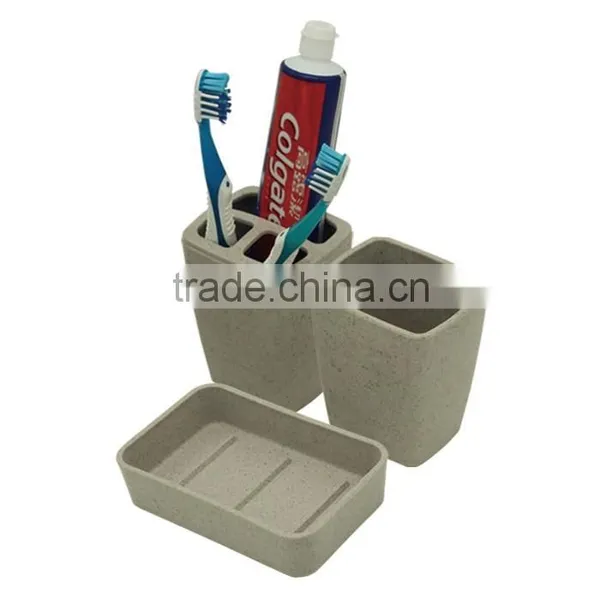 New Design Bathroom Accessory Plastic Square Toothbrush Holder photo-6