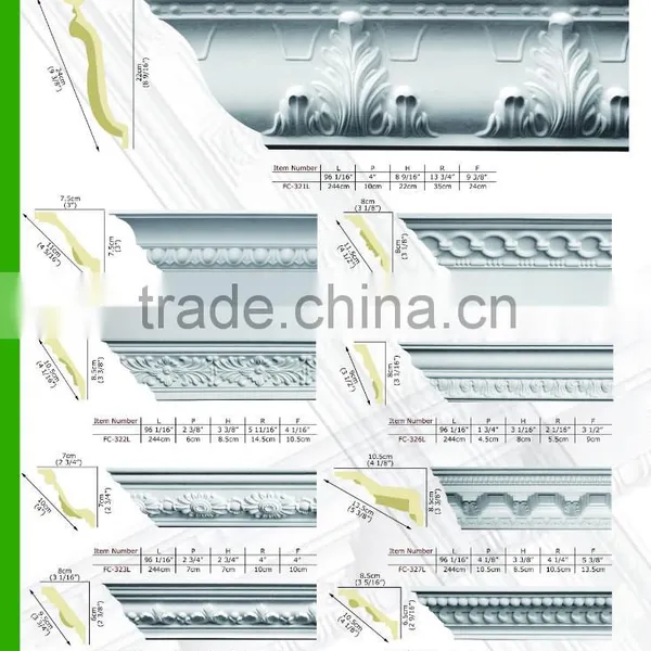 2015 High Quality Good Price Beautiful New Modern Luxury pu Corner Mould photo-2