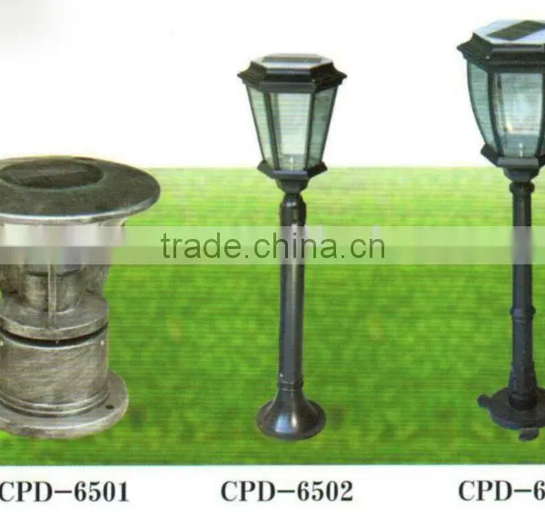2pcs 0.5w blooming solar lawn light/solar street light/solar stake lamp plasma for garden decorative
