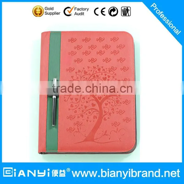 a4 Leather Portfolio Folders With Ipad Business Case photo-2