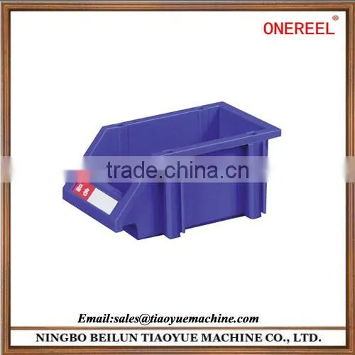 100% PP Plastic Material Factory Manufacturing Stackable Plastic Storage Bins