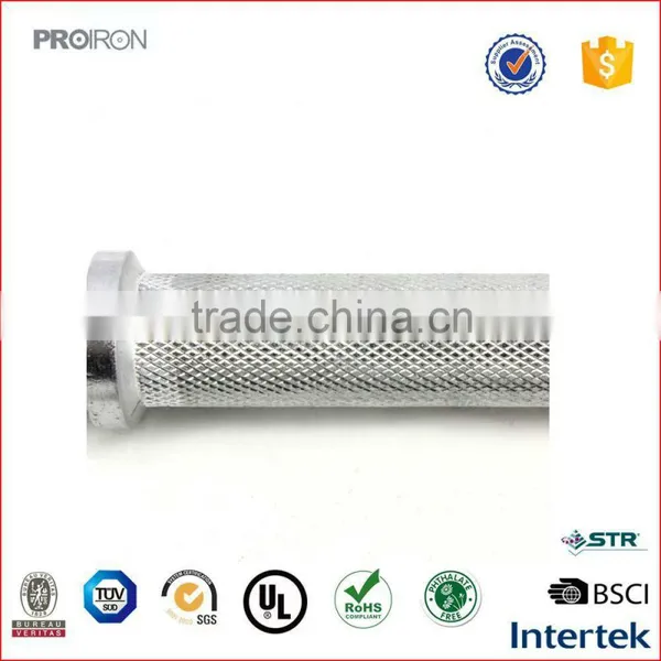 Professional Crossfit Olympic 14"Solid Steel Threaded Dumbbell Handle Bar photo-5