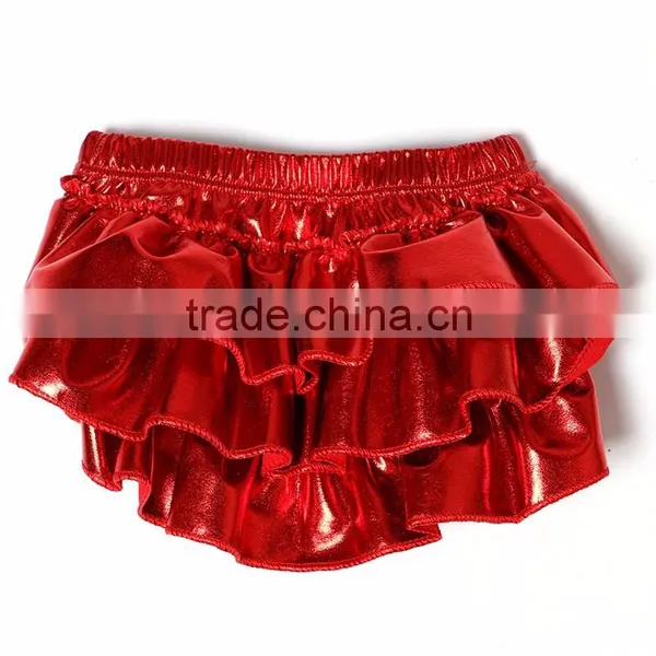 2016 Newborn Baby Kids Shiny Ruffle Shorts Wholesale photo-6
