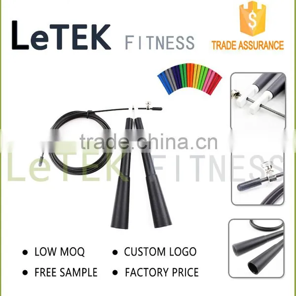 Long Grip Jump Rope-- Best Professional Boxing Skipping Cable Jump Ropes.- Boost Double Under Performance Ideal for Crossfit photo-5
