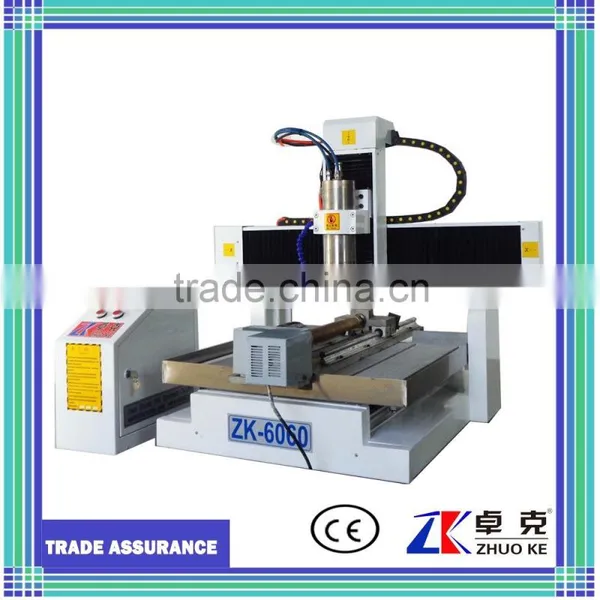 Desktop Mini Soft Metal Aluminum Stainless Steel Engraving Cutting Machine ZK-6060 Supplier's Choice photo-2
