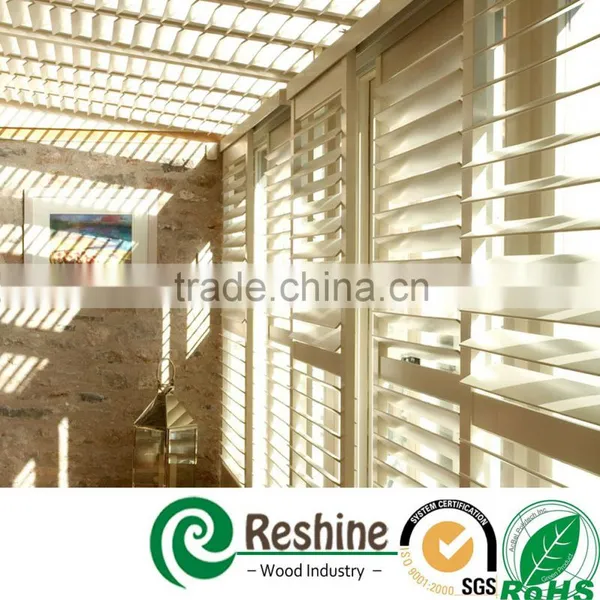 PVC Manual Window Shutter Shade Shutter Panels photo-3