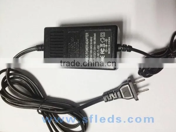 AC 100-240V to DC 1-12V (100-2000mA) US Plug Adjustable Voltage Power Supply Adapter for Led Strips Lights photo-3