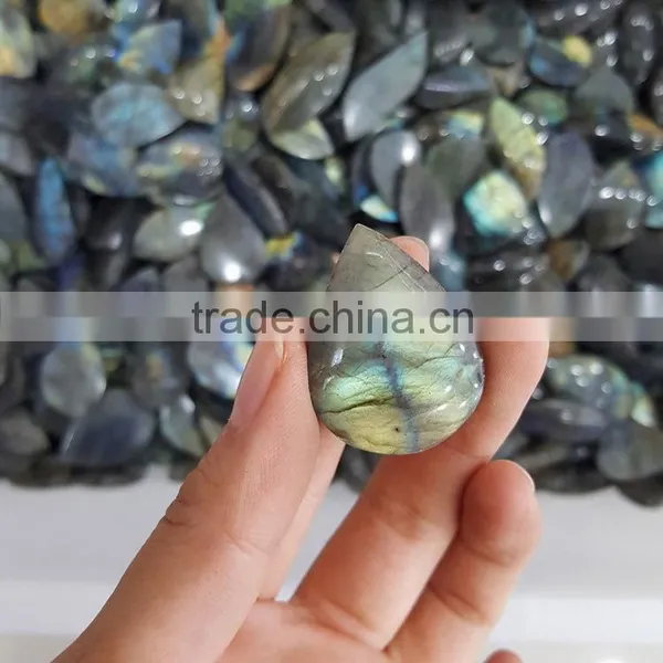 Natural Lbaradorite Stone Pendants Labradorite Cabochon for Wholesale photo-2