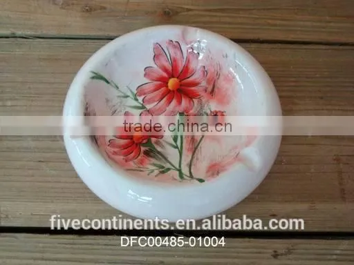 Decorative Ceramic Handpaint Small Ashtray photo-2