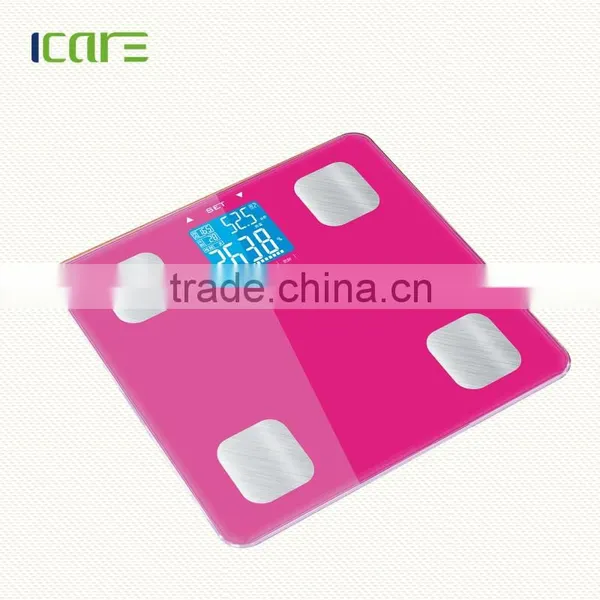 Electronic Boby Fat Scale With LCD Size:61*61mm