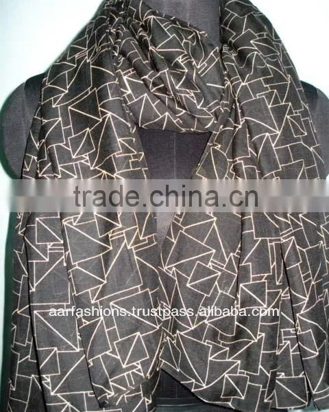 COTTON PRINTED SCARF 2014