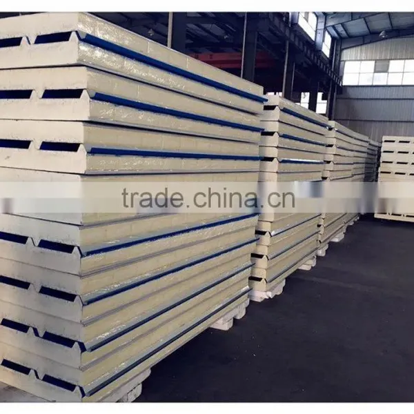 Eps Sandwich Panel for Prefab House,polyurethane Sandwich Panel, Heat Presevation pu Sandwich Panel Quality Choice photo-3