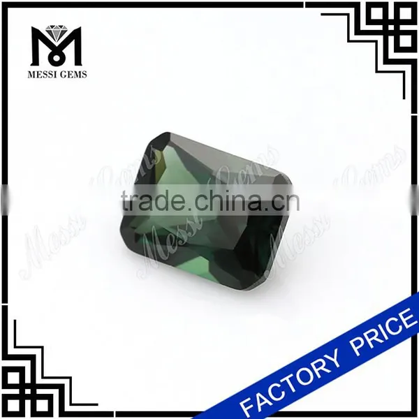 6x8mm Octagon Machine Cut Synthetic 152# Spinel Gemstone photo-4