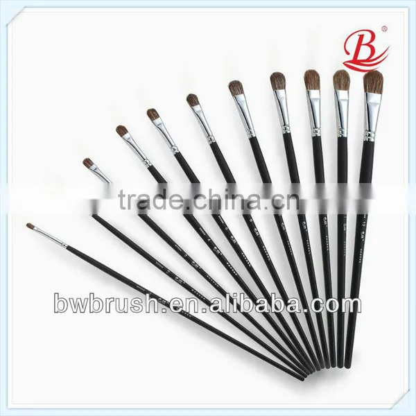 High Quality Mixed Hair Examination-use Brush,Paint Brush,Artist Brush