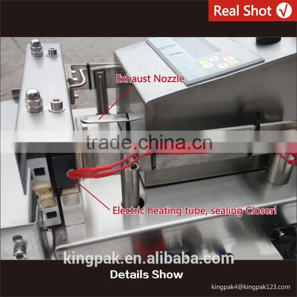 KHP-1 With Gas Filling Mini Small Food Vacuum Packing Machine photo-4