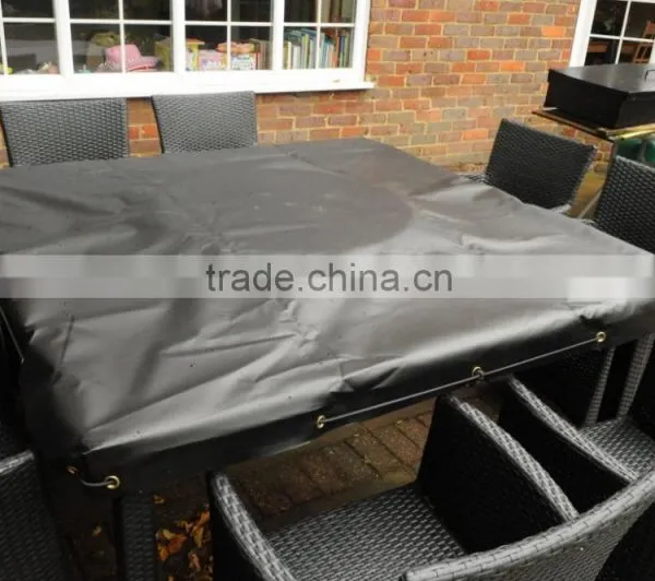 UV Anti Waterproof Round Table Covers Outdoor Furnituer Covers photo-5