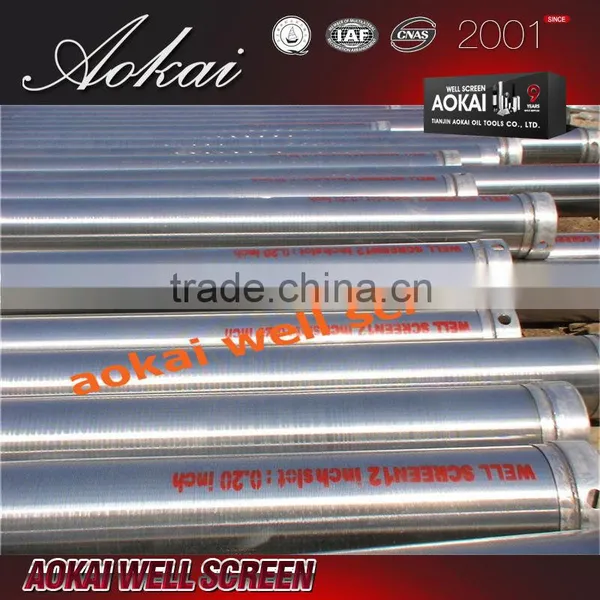 Oil Screen Filter,wedge Wire Wtater Filter,johnson Screen,tianjin Aokai,stainless Screen photo-3