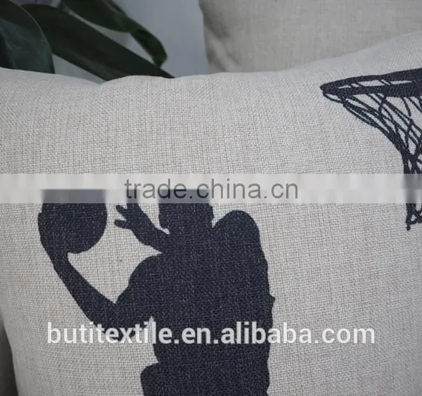 Innovative Printing Sports Pillow Cover Wholesale, Sublimated Team Fans Throw Pillow photo-6
