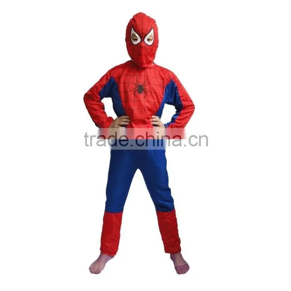 YW-GN-018 Kid Spiderman Costume China Wholesale for TV & Movie Costumes