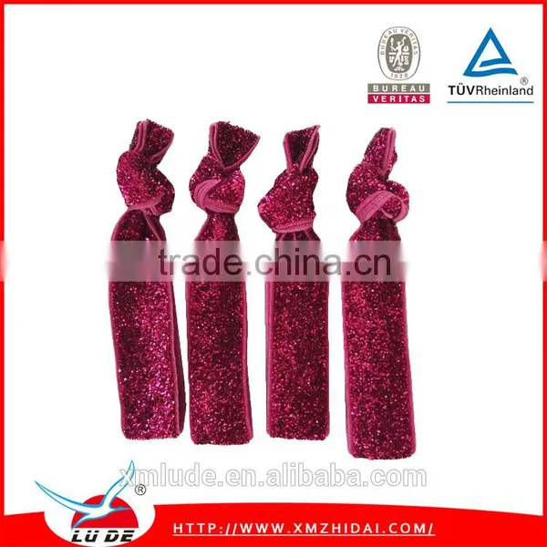 New Design Glitter Elastic Ribbon for Hair Ties/hair Tie photo-5