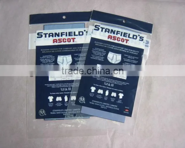 Lowest Price China Header Bag Custom Printed Hole Punch photo-2