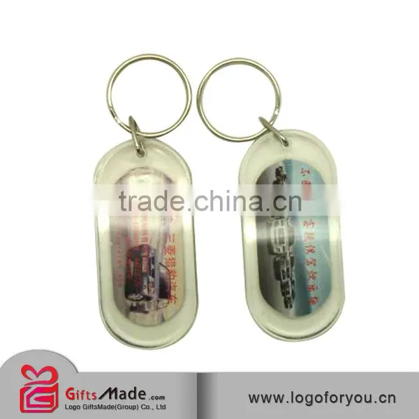 Trade Assurance Supplier Custom Both Sides Clear Acrylic Photo Keychain photo-6