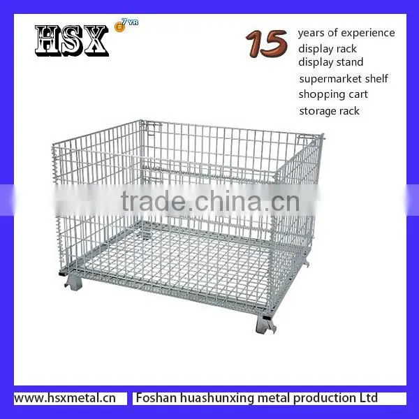 Storage Folding Metal Mesh Cage HSX-S526 Exhibition Cages photo-2