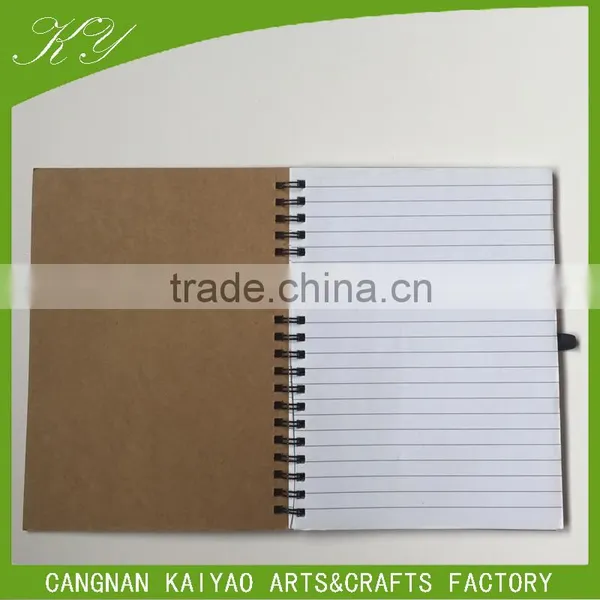 Custom Friendly Eco Hardcover Notebook With Pen photo-2