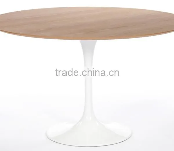 Eero Saarinen Tulip Style Round Wood Table Top for Sale photo-2