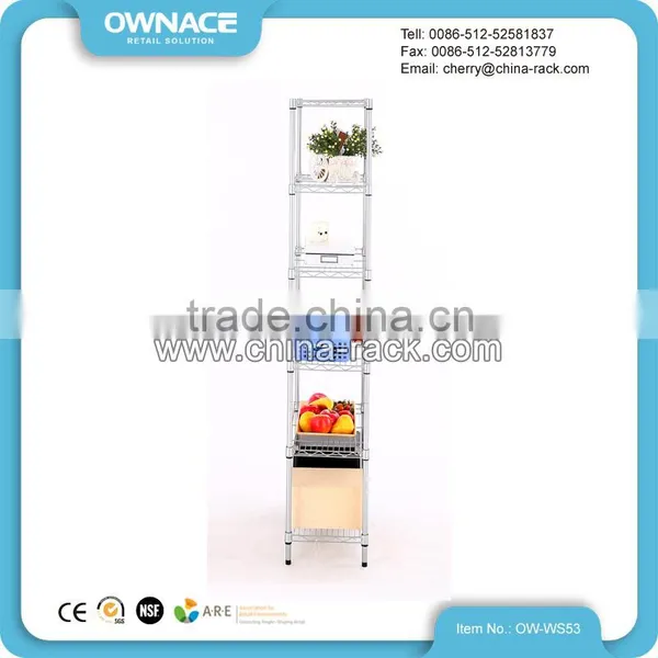 Multi-Function Adjustable Book Store Wire Shelving photo-3
