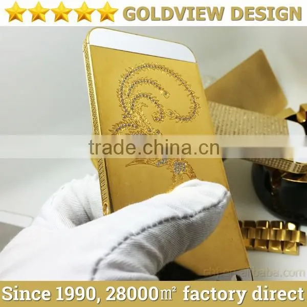 Lower Price High Quality Gold Color Housing Kit for Iphone 5 photo-4